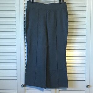 Lands' End Charcoal Flare Pants